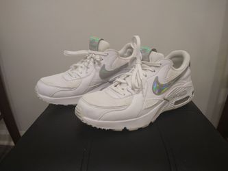 Nike Air Max 90 Women's White Tennis Shoes, Size 9