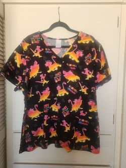 Disney Lion King Scrub Top