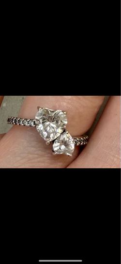Double Heart Ring