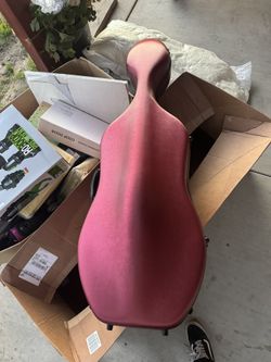 Crossrock Poly Carbon Composite Case, for 3/4 Size Cello with Backpack and Wheels 