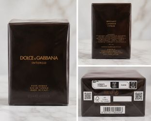 Dolce & Gabbana Intenso Eau de Parfum 4.2 oz (125ml) – Brand New Sealed