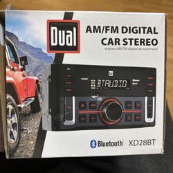 Dual Digital Car Radio (Bluetooth) (see Pictures For Details 