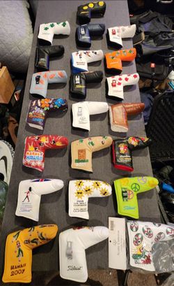 23 limited-edition Scotty Cameron putters headcovers