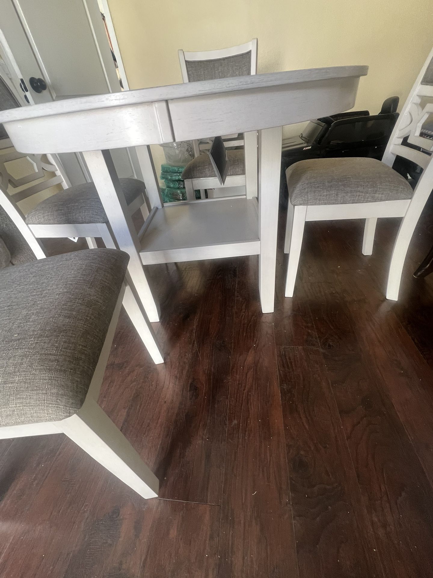Table and chairs
