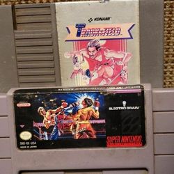 VINTAGE NES + SNES SUPER NINTENDO GAMES KARATE 