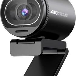 EMEET 4K Webcam, S600 Webcam with 2 Noise Reduction Mics