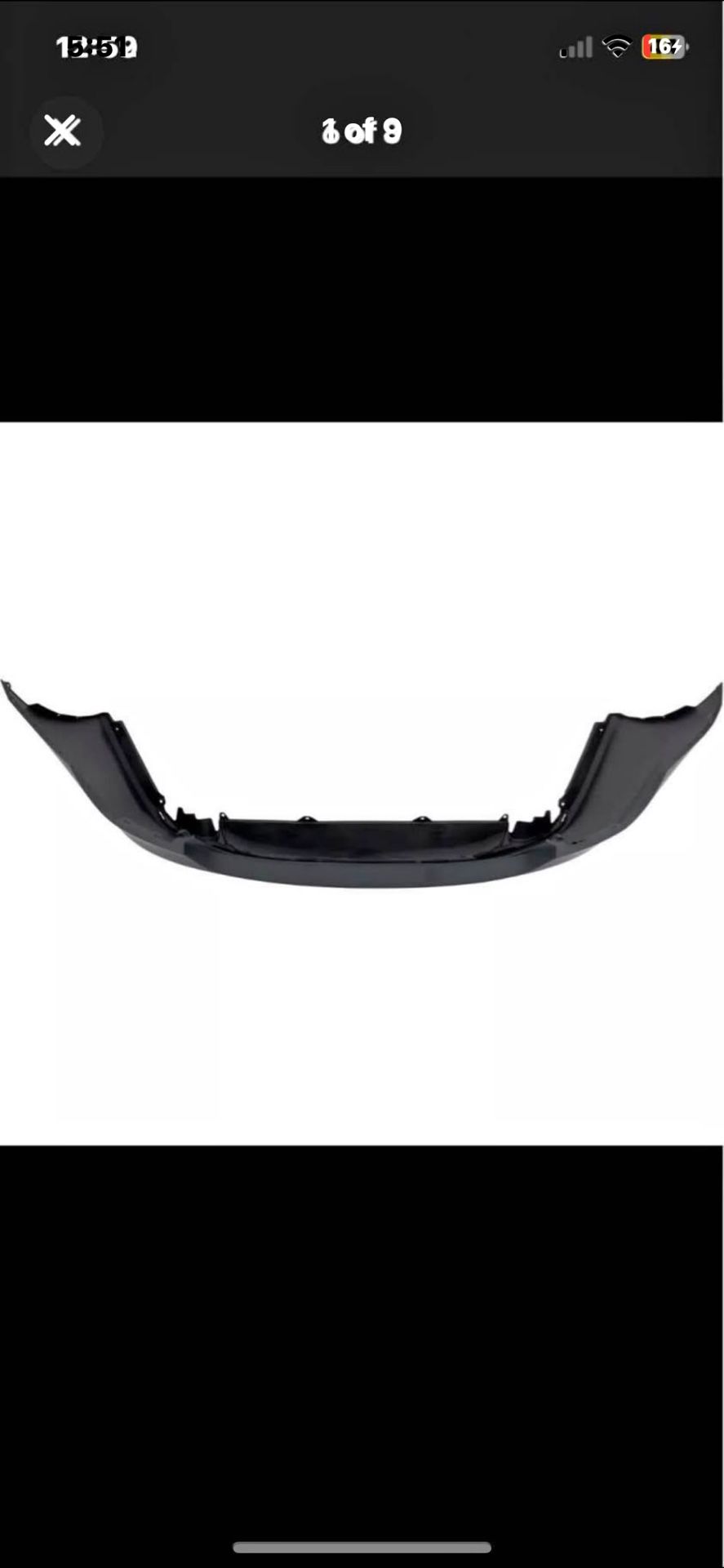 HONDA CIVIC 2023 REAR BUMPER