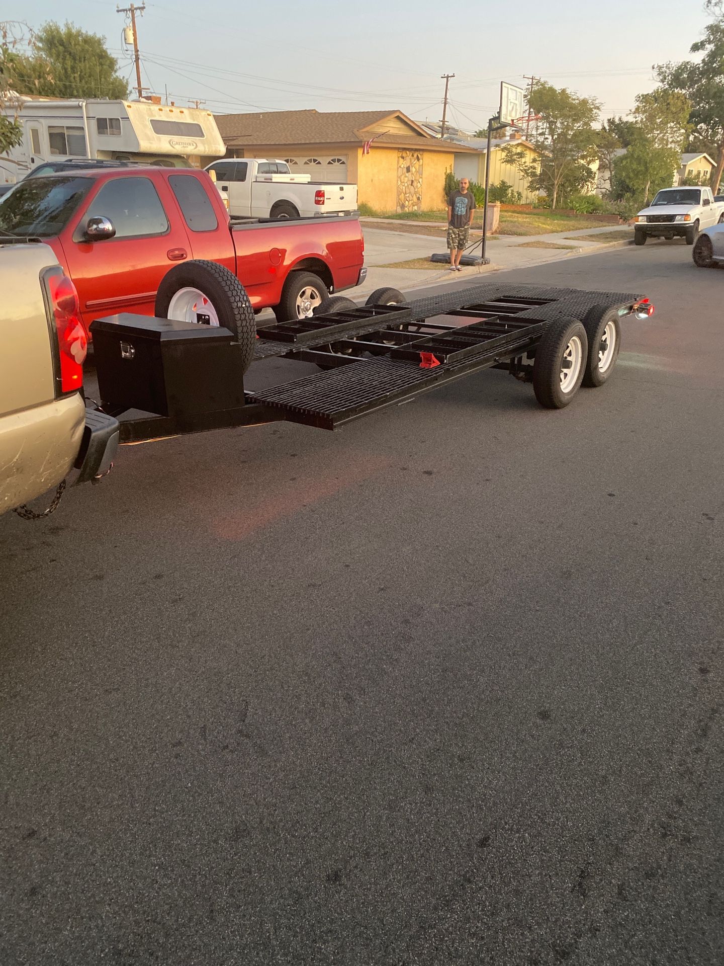 16 ft car trailer