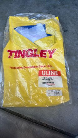 Yellow rain suit