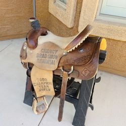 DHS Team Roping Saddle 