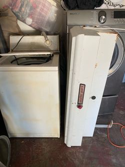 Washer and dryer and truck tool box