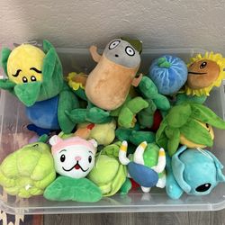 Zombies Vs Plants Plush Toys