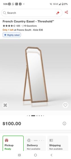 Easel mirror