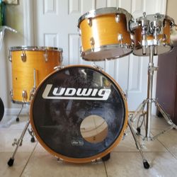Drum Set 4 PC Keller Maple Ludwig