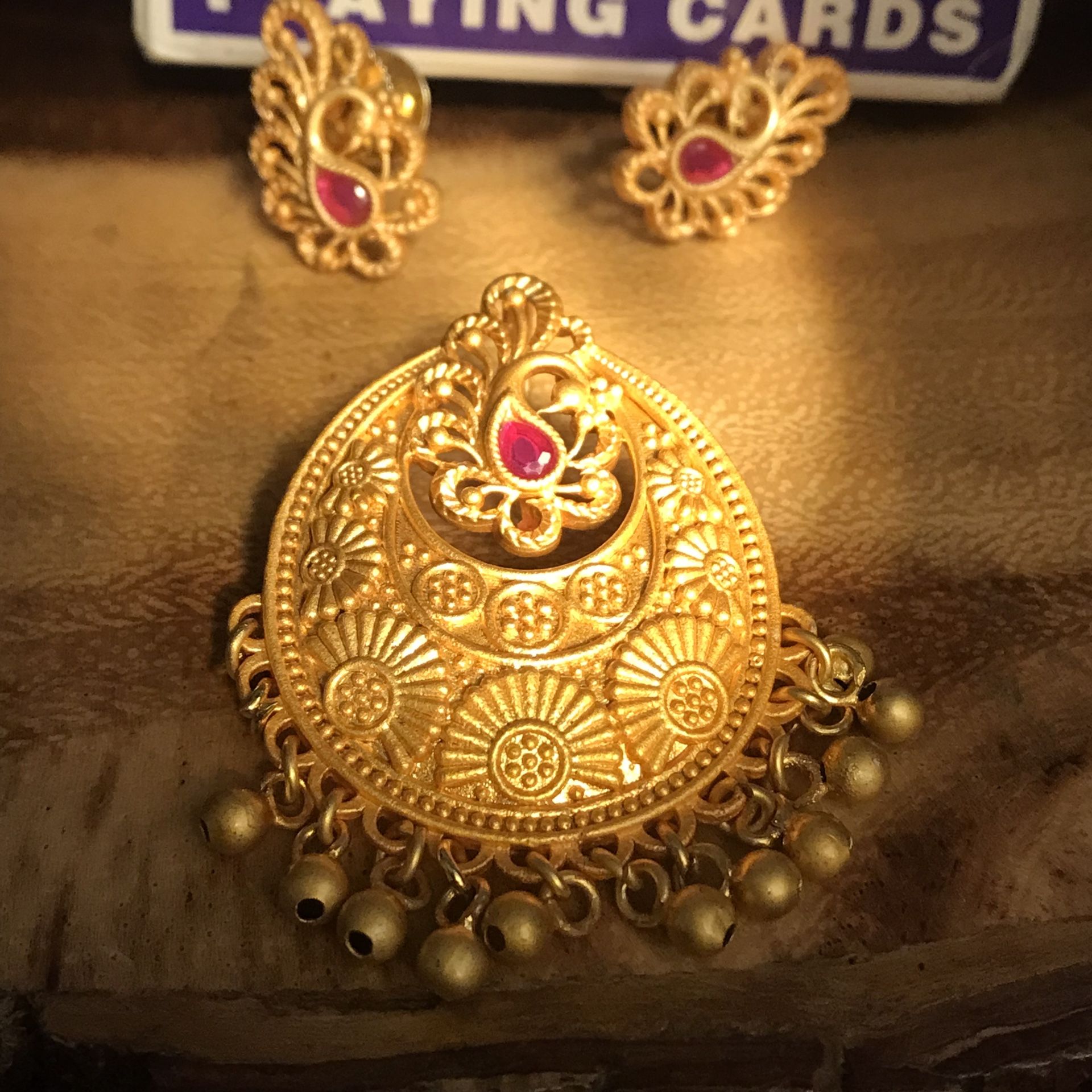 Wedding Set Earrings And Pendant