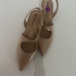 New Women Tan Ak Pump Heels Tan 