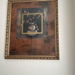 Floral Picture frame From Joyce Combs