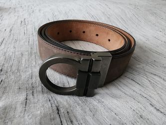 Ferragamo Suede Belt