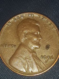 1956d error lincoln penny colectible