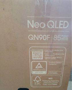 Samsung 85-Inch Class Neo QLED 4K QN90F Series, Vision AI, Mini LED Smart TV (2025 Model, 85QN90F) Neo Quantum HDR+, Object Tracking Sound+ w/Dolby At