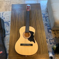 Acoustic Guitar And Case