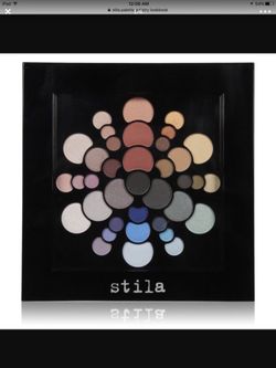 Brand new still sealed Limited edition Stila 37 eyeshadow palette with mirror and eyeshadow brush