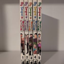 my senpai is annoying manga vol 1-5