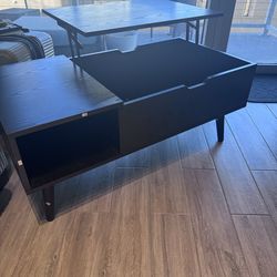 Black coffee table great condition