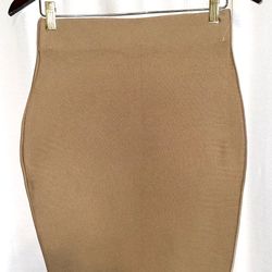 Body Contour Fitted Pencil Skirt