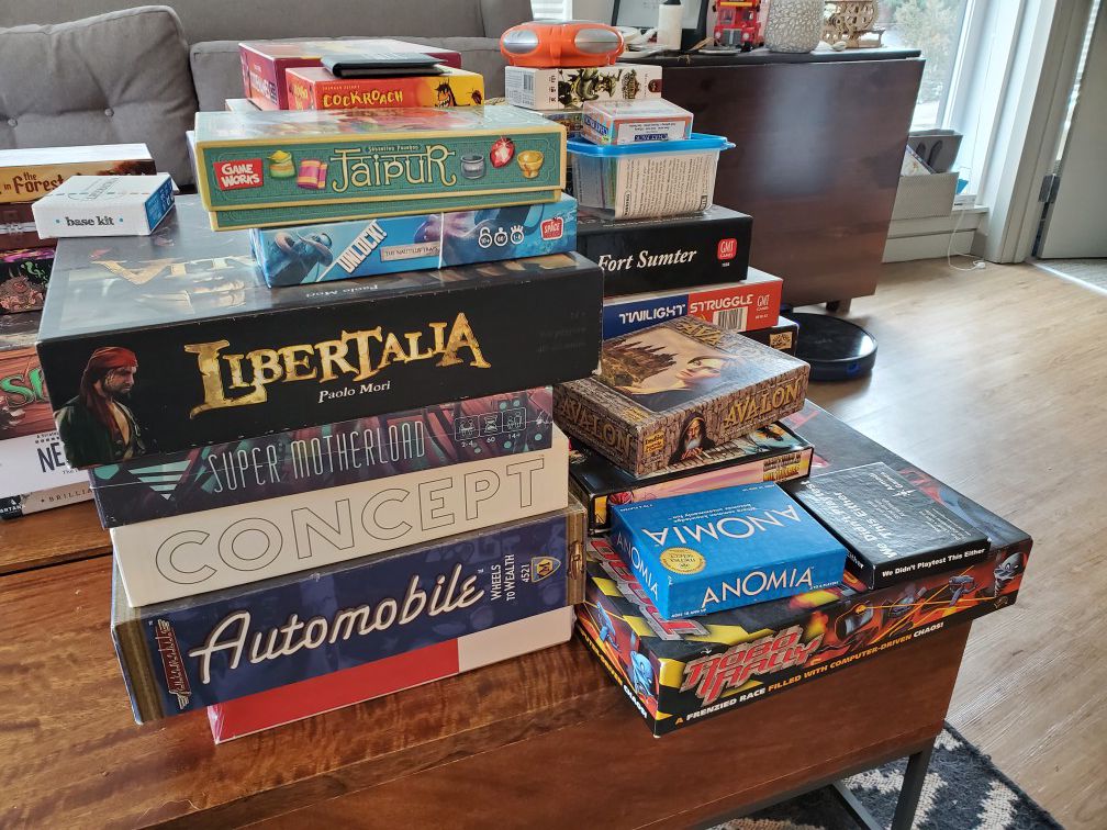 Board Games, Priced to Move