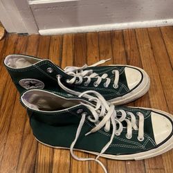 Green Chuck 70 Converse Size 8