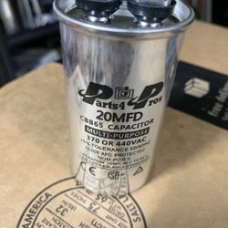  Run Capacitor 20 MFD 370/440 Vac