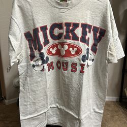 Vintage Single Stitch Disney Mickey Mouse Shirt Size XL
