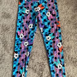Lularoe Disney Minnie Mouse One Size Leggings 