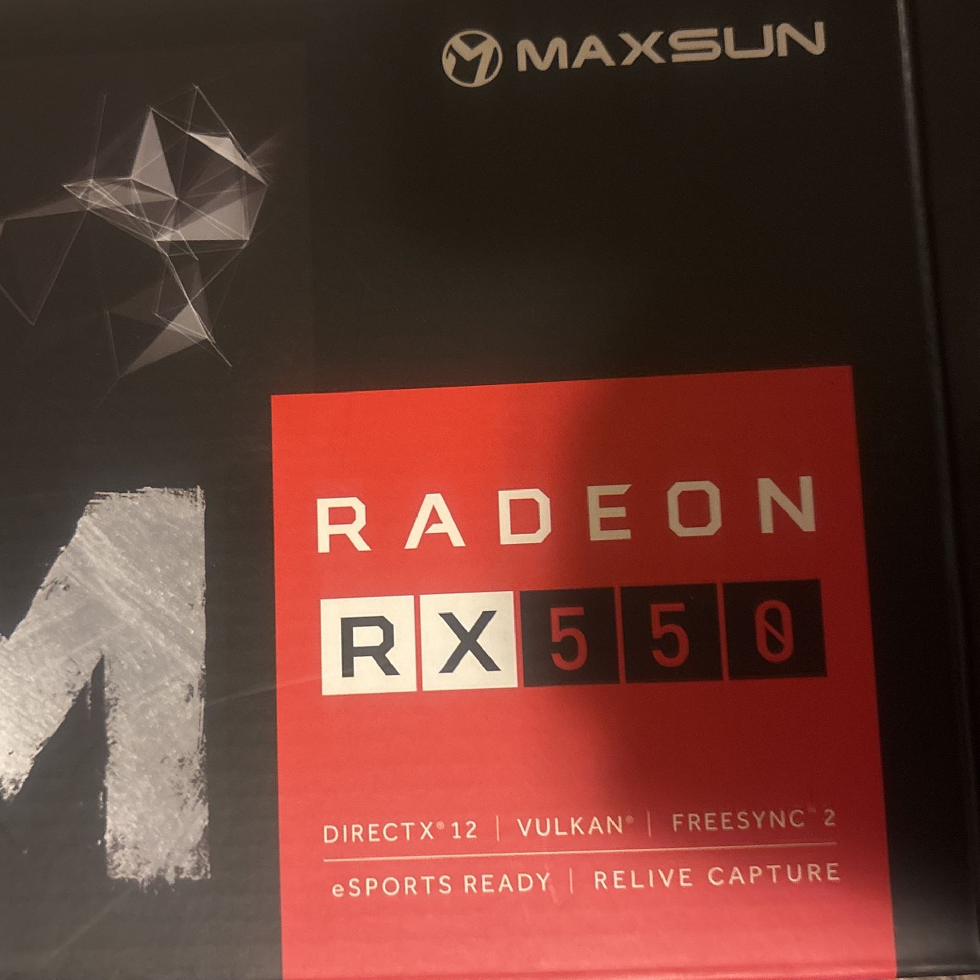 Amd 550 graphics Card