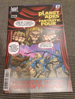 Planet Of The Apes Vs Fantastic Four #3 Marcus To Homage 2026!!!