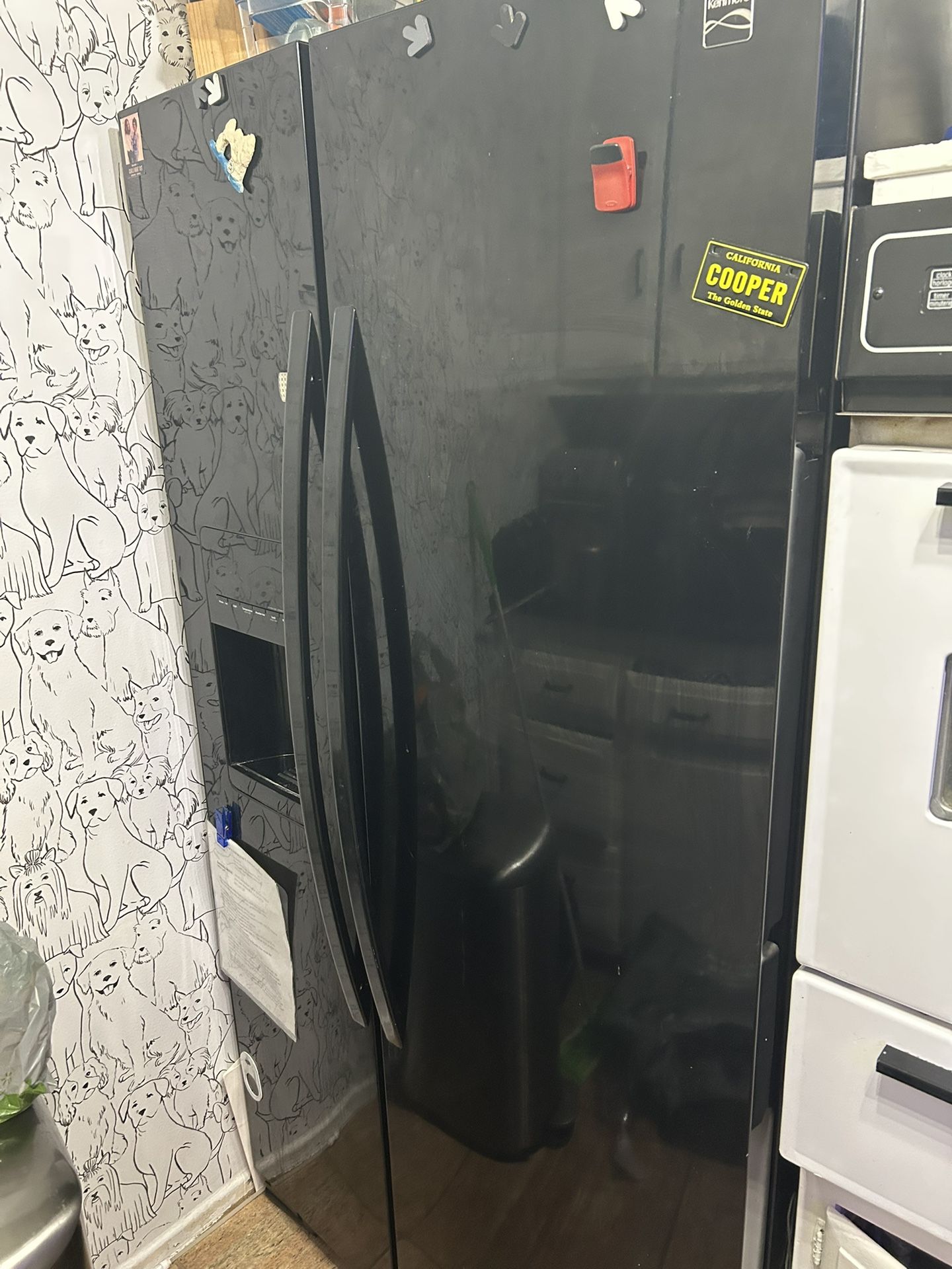 Kenmore Refrigerator Black With French Doors