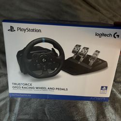 Brand New Sealed Logitech G923 Wheel and Pedals