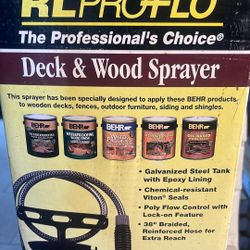Deck And Wood Sprayer 
