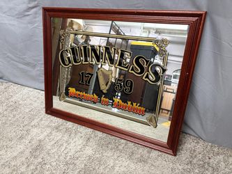 Mirrored Guinness Advertisement