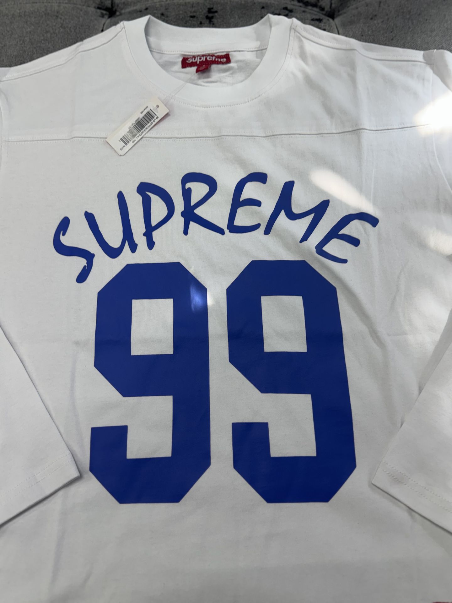 Supreme 99 Long Sleeve Shirt White