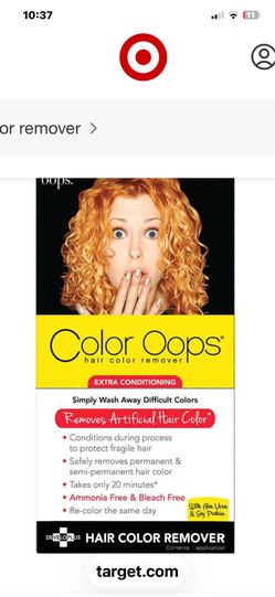 Color Oops Hair Color Remover