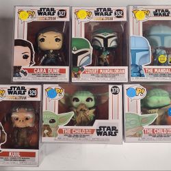 Mandalorian Funko Pops
