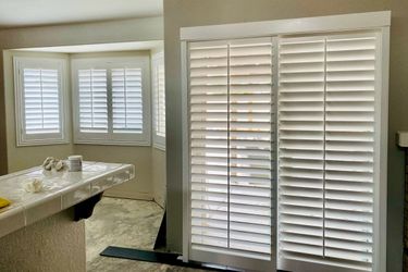 Factory Direct Custom Wood Plantation Shutters - 100% Real Hardwood Interior Window Coverings - Custom Paint, Stains & Expert Local Install