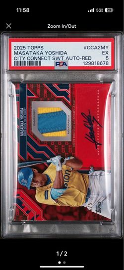 2025 Topps Series 2 Yoshinobu Yamamoto Reverse K SSP 5/5