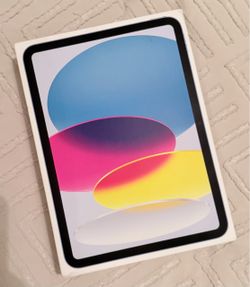 Apple iPad A16 128GB Wi-Fi + Cellular – Blue – Like New w/ Box & Case