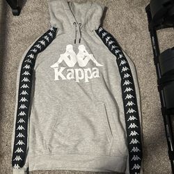 Kappa Hoodie Cotton Grey