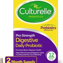 Culturelle Probiotics - 60 Capsules *NEW IN BOX*