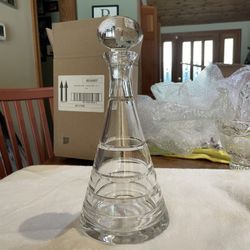Crystal cocktail flask