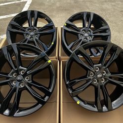21" FORD EDGE ST WHEELS RIMS FACTORY OEM ORIGINAL STOCK BLACK 2019-2024